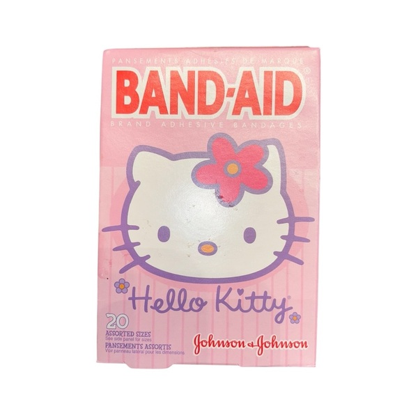 Band-Aid Brand Adehesive Bandages Hello Kitty, Assorted 20 ct - Picture 1 of 2